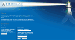 Desktop Screenshot of lclnav.com