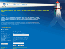 Tablet Screenshot of lclnav.com